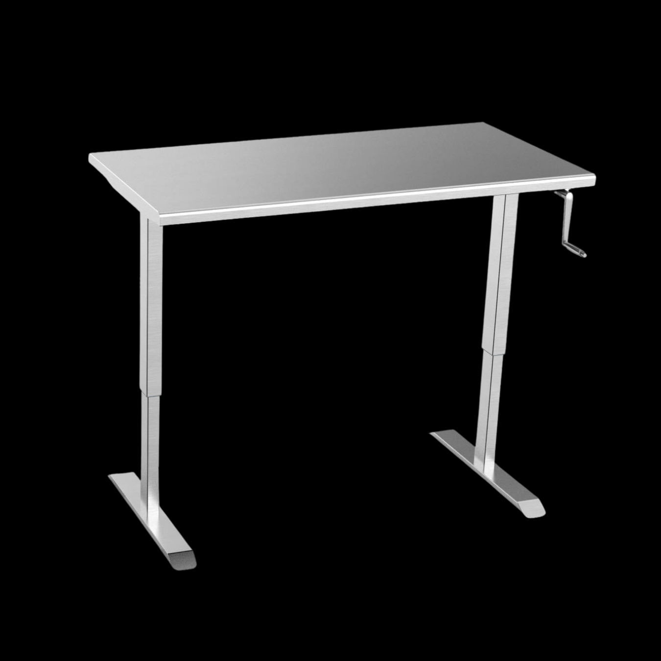 Stainless Steel Adjustable Height Kitchen Worktable